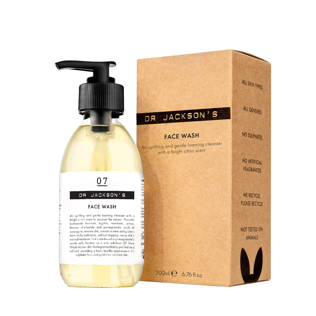 07 Face Wash 200mL | Gentle PHA Cleanser for Sensitive Skin – Dr